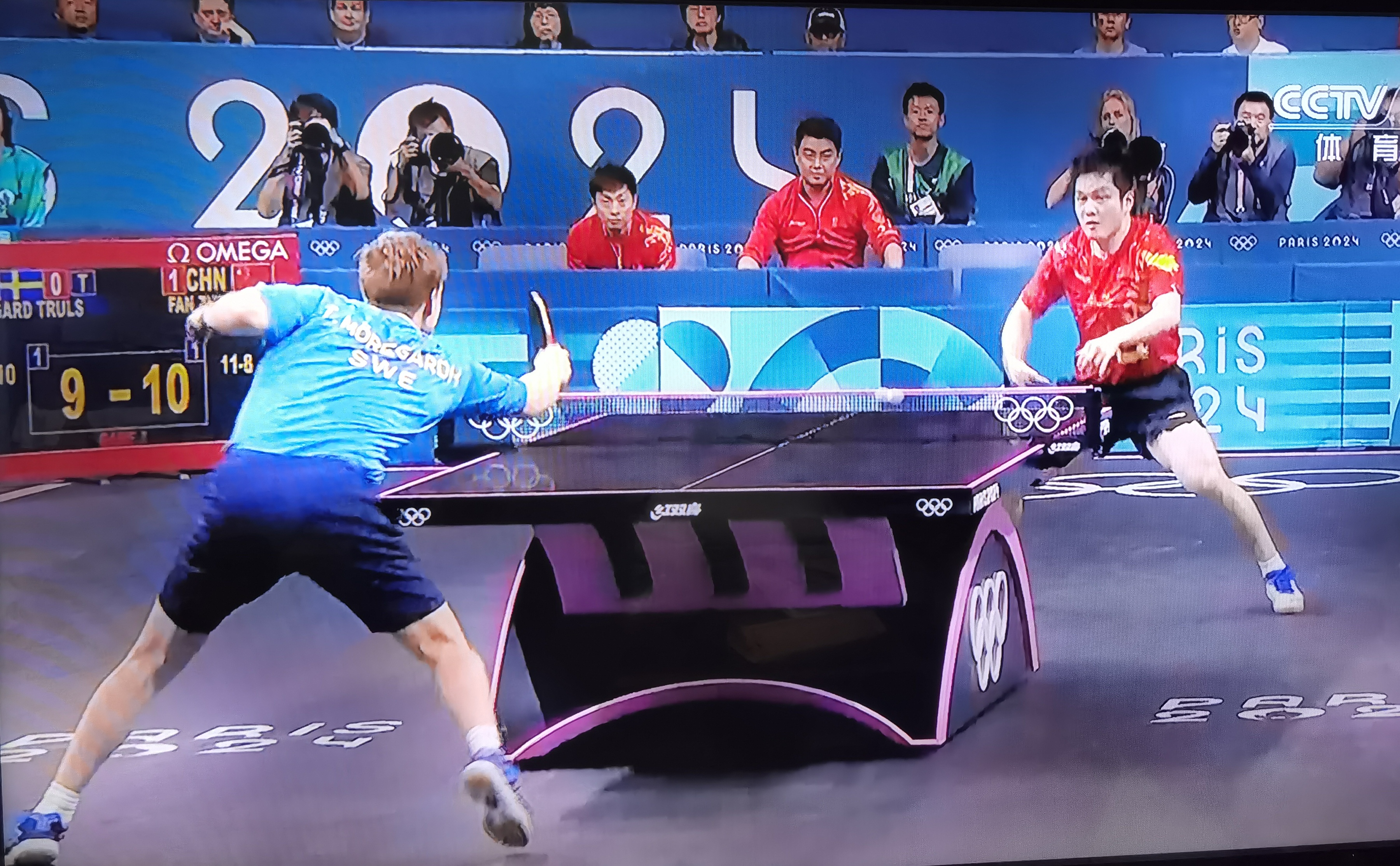 瑞典队险胜日本队,樊振东关键制胜 瑞典队险胜日本队,樊振东关键制胜